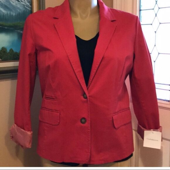 Croft & Barrow Salmon Jacket LARGE NWT - Picture 2 of 8